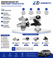 Chery Tiggo 8 7 5X Motorlager-Kit – Vordere obere linke & rechte Halterungen – Neu – OE 206000596AB – OEM-Qualität – Komplettes Set oder einzeln