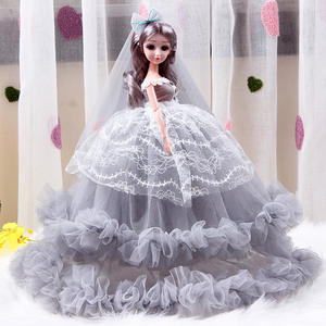 Juego de Muñecas de Plástico Grandes con Vestido de Novia, Juguete de Princesa, Caja de Regalo Sorpresa para Niños, Venta al <span class=keywords><strong>por</strong></span> <span class=keywords><strong>Mayor</strong></span>, Hecho para Constant Tide - Product Image 2