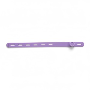23cm Ajustable Silicone Cord Organizer <b>Cable</b> Ties Colorful Reusable Elastic Silicone Rubber Tie Down Strap Silicone <b>Cable</b> Tie - Product Image 1