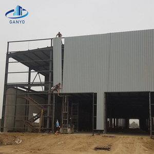 סדנת מסגרת פלדה עם מזנין עמיד עמיד עבור ציוד ואחסון מלא | fuoshan מבנה פלדה - Product Image 2