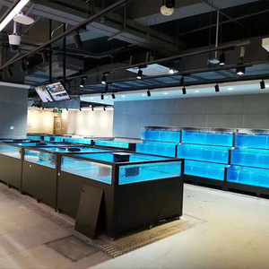 Acuario Cuadrado de Cristal para Peces de Agua Dulce, 100L-500L, Ecológico, Ahorro de Energía, Ultra Silencioso, Duradero y Transparente - Product Image 4