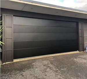 Portes <span class=keywords><strong>de</strong></span> <span class=keywords><strong>garage</strong></span> en acier au design moderne, isolation en PU, surface finie, coupe-vent, portes <span class=keywords><strong>de</strong></span> <span class=keywords><strong>garage</strong></span> automatiques en verre pour villa - Product Image 6
