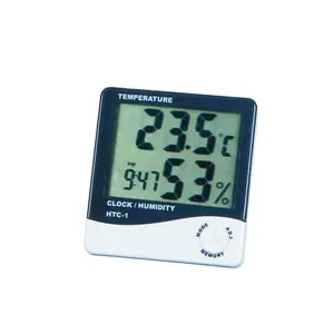 2022 New Modern Wholesale Professional Digital Thermometer Hygrometer With Led Screen