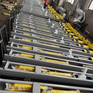 Elevador de Autos Electrohidráulico de Dos Postes, Capacidad de 4 Toneladas, Plataforma Elevadora con Altura de Elevación de 25-72.8 Pulgadas para Taller de Reparación XIANXING - Product Image 2