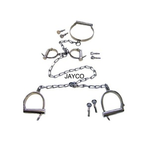 High Quality Portable Hand Cuffs Made in Stainless Steel for Smooth Surface Available at Affordable Price