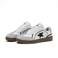 Chaussures montantes unisexes, design rétro américain, fermeture à lacets, cuir véritable, tige en microfibre, légères, chaussures de marche d'hiver