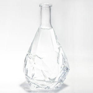 Apfelessig-Getränke Premium Klarglas-Spirituosenflasche für Rum 500ml 700ml Gin Whiskey Wodka Likör Spirituosenflasche - Product Image 2