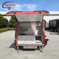 Caravane pliante WECARE FRP Teardrop, remorquable, pour les aventures tout-terrain en Australie