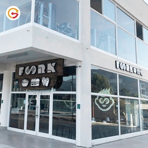 Panneau de signalisation de bâtiment de Restaurant personnalisé, panneau de signalisation personnalisé, Logo de magasin <span class=keywords><strong>Lumineux</strong></span> LED - Product Image 4