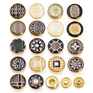 Accessori Decorativi OEM, Bottoni a Pressione in Lega di Zinco per Abaya, Design Personalizzato con Logo per Vestiti - Product Image 5