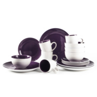 Service de table en céramique populaire, assiette, bol, tasse en porcelaine, design luxueux, compatible lave-vaisselle et micro-ondes, pour la maison, cadeau, restaurant
