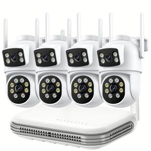 Kit de CCTV con 8 Cámaras, Sistema de Configuración de 16 Piezas, 20 Herramientas, Cámara Corsa 32 IP, Cámara VR de 6 Canales, Tuya Camra Podcast - Product Image 1