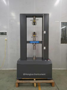 La <span class=keywords><strong>double</strong></span> colonne WDW-100E a informatisé la machine d'essai universelle/équipement de tension d'appareil de contrôle avec la charge maximum 100KN - Product Image 2