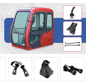HongWang <b>Forklift</b> Seat with Customizable Headrest and Armrest Dampers PVC Cover 27.5kg 1 Year Warranty Certified - Product Image 2