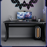 Bureau d'ordinateur confortable pour le jeu simple, idéal pour l'écriture des étudiants, la chambre ou le bureau