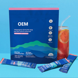 תערובת משקה אשוגנדה עם ויטמין D3, מגנזיום ו-L-תנין להקלה על מתח, תומכת באיזון קורטיזול וביום מצב רוח - Product Image 4