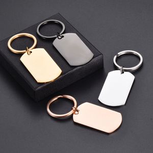 Porte-clés mousqueton personnalisé en acier inoxydable étanche pour chien, gravure de logo ID sur mesure - Cadeaux promotionnels personnalisés tendance - Product Image 3