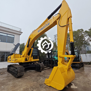 Excavadora de cadenas Komatsu PC350 usada de servicio pesado, equipo original japonés para construcción, minería y movimiento de tierras. - Product Image 3