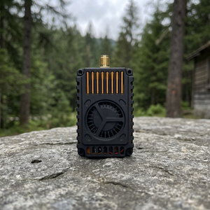 1.7GHz 16CH 4W FPV VTX 4000mW ปรับกำลังไฟได้ 25mW 2000mW 4000mW 7‑36V MCX SMA ตัวเชื่อมต่อพัดลมระบายความร้อนสำหรับโดรน FPV - Product Image 1