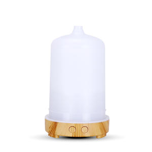 YX Aroma Diffuser 200Ml <b>Water</b> Tank Home Use Electric Humidifier With <b>Timer</b> Light Wood Grain Dark Wood Grain - Product Image 4