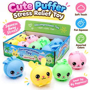 Jouet décoratif lumineux anti-stress en forme de lapin, en plastique, à presser, avec design de dessin animé amusant, cadeau promotionnel - Product Image 6