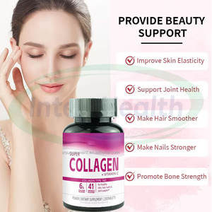 Comprimés de collagène en vrac Ausreson, compléments alimentaires, soins de la peau, L-glutathion, vitamine C, biotine, comprimés de collagène personnalisés OEM pour la peau - Product Image 4