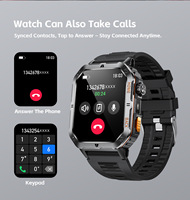 Reloj Inteligente Deportivo para Hombre MT62, Gran Venta, IP68, IPS de 2.01 Pulgadas, Linterna, Múltiples Modos Deportivos, Monitor de Frecuencia Cardíaca y Sueño