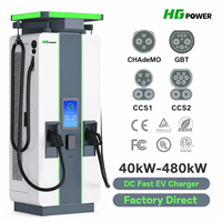Cargador de vehículos eléctricos de CC de 480 kW, montado en suelo, con doble pistola, NACS CCS IP54 OCPP1.6 OCPP2.0.1 Ethernet Wi-Fi 4G, para uso comercial nuevo, OEM ODM, con certificación ETL.