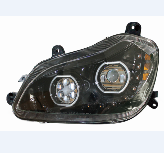 High Quality 6-24V With DOT/SEA Approved Suits Keworth T680 Projection Headlight Assembly