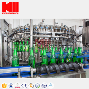 Ligne de production professionnelle de machine de capsulage de remplissage de <span class=keywords><strong>vin</strong></span> de bouteille en verre usine d'embouteillage de bière - Product Image 2