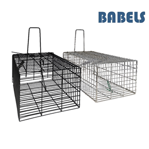 Fabrication de <span class=keywords><strong>prix</strong></span> extérieur intérieur automatique piège à rat Cage piège à souris à maille métallique noire - Product Image 3