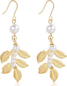 Accessoires pour cheveux de déesse grecque romaine, ensemble de costume grec, Halloween, cosplay, fête, bandeau en feuille de perle, bracelets en spirale, bandeau - Product Image 4