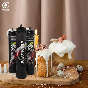 Factory Wholesale Cylinder Whippy Cream Charger Chargeurs De Creme Dessert Tools 640g Gas Smart Whipped Cream Charger