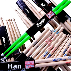 <span class=keywords><strong>Baquetas</strong></span> Profesionales Hanqi <span class=keywords><strong>para</strong></span> Batería, Serie Jazz Rojo Oriental, Hechas en China, Múltiples Modelos - Product Image 1