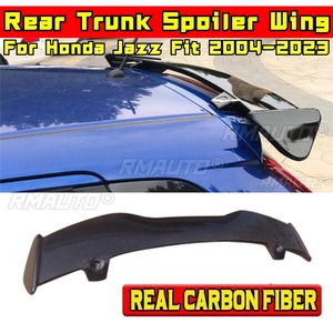 For Honda Fit Jazz GK5 GR9 2004-2023 <b>Rear</b> <b>Spoiler</b> Wing Modification Part ABS Plastic Car <b>Rear</b> Roof <b>Spoiler</b> Car Accessories - Product Image 1