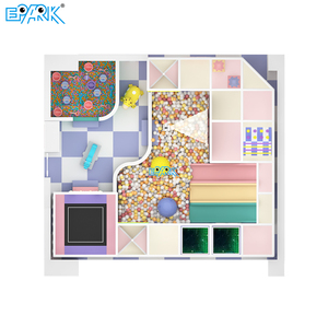 Parco Giochi per Bambini con Grandi Scivoli, Attrezzature per Parchi Divertimento e Aree Gioco al Coperto - Product Image 2