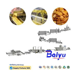 Melhor preço Linha de processamento de produção de batatas fritas equipamentos