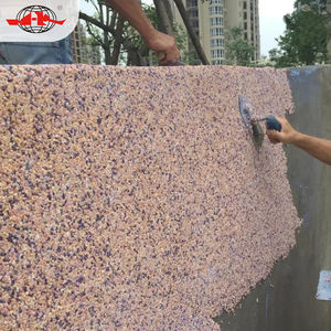 Revêtement Liquide Décoratif Durable pour Murs Extérieurs de Bâtiments, Peinture Imperméable en Résine Polymère pour Bâtiments, Peinture pour Sols en <span class=keywords><strong>Pierre</strong></span> Lavée et Marbre - Product Image 1