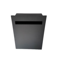 Serrure à clé murale, appartement en acier, métal, bureau de poste, bâtiment OEM, boîte aux lettres intégrée, boîte aux lettres