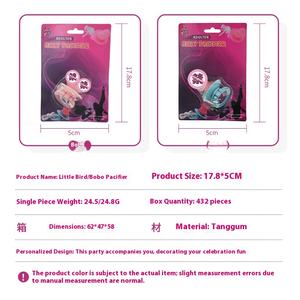 Pennis Shape HEN PARTY Sucette Sexy Simulation Sucette pour Bachelorette Girls Night and Bridal Shower Jeux à boire - Product Image 6