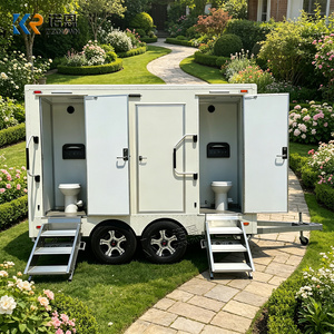Remorque WC mobile VIP de luxe, toilettes portables de luxe, salle de bain mobile de luxe - Product Image 3