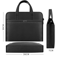 Porte-documents Oxford personnalisé avec logo, classique, vintage, luxueux, portable, pour le bureau, l'école, les réunions, les notaires, les avocats