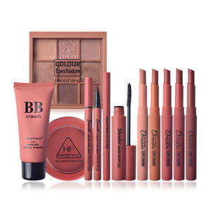 Coffret cadeau cosmétique 2025, boîte d'emballage de haute qualité, ensembles cadeaux de maquillage, cosmétiques, <span class=keywords><strong>ensemble</strong></span> de cosmétiques personnalisé pas cher, 11 pièces - Product Image 2