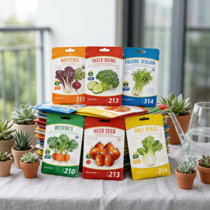 Factory Seed Packaging <b>Bags</b> Custom Printed Recyclable Stand Pouch Food Grade Seed Packaging <b>Bags</b> for Pet Food Chewing Gum Jelly - Product Image 2