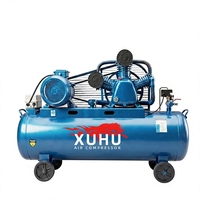Compresseur d'air à piston haute pression 7,5 kW 10 CV 12,5 bars, 200 litres, machine industrielle pour gonflage de pneus et pneus lourds