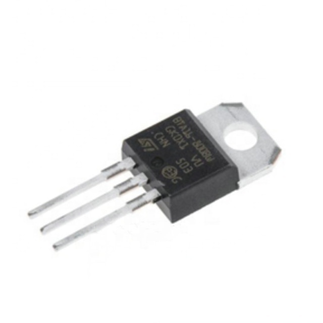 BTA16-800BWRG Trigger Devices TRIACs 800V 168A 3-Pin(3+Tab) TO-220AB Insulated Tube integrated circuits ic chip BTA16-800BWRG