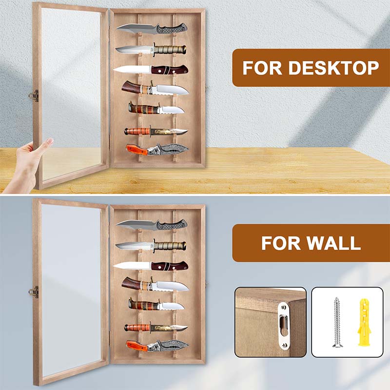 Vitrine De Rangement Pour Couteaux De Poche – 61+ Places – Portable Avec Bandoulière – Neuf