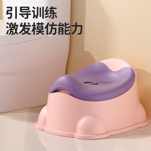 Childrens Potty Training Seat <b>Plastic</b> Toddler Toilet <b>Stool</b> For 1-3 Years Old Cartoon Design - Product Image 2