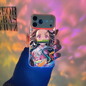 <span class=keywords><strong>Coque</strong></span> de téléphone <span class=keywords><strong>Anime</strong></span> brillante tendance pour <span class=keywords><strong>iPhone</strong></span> 16 17 <span class=keywords><strong>Pro</strong></span> Max 14 13 Simple 12 <span class=keywords><strong>11</strong></span>, avec flash d'appel brillant IMD et protection antichoc pour le dos du mobile - Product Image 4