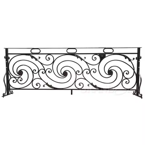 Usine Foshan vente directe bon <span class=keywords><strong>prix</strong></span> véranda extérieure rampe d'escalier en fer forgé - Product Image 1